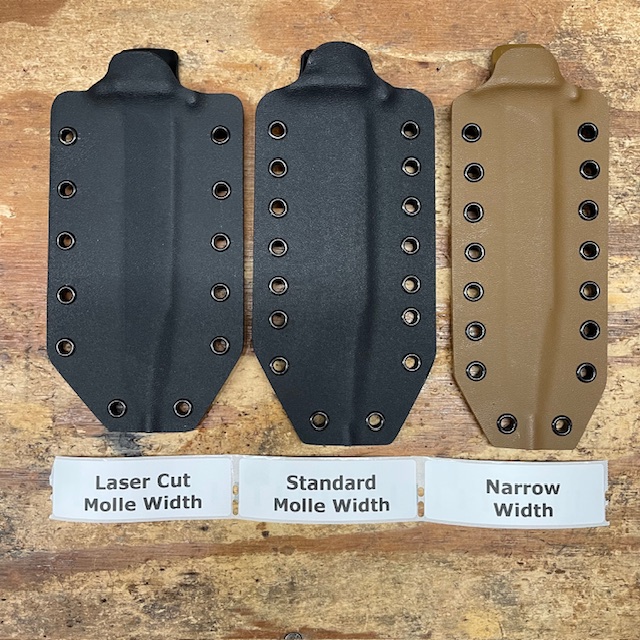 Glock Knife Sheath widths